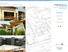 Tablet Screenshot of proinsa.cr